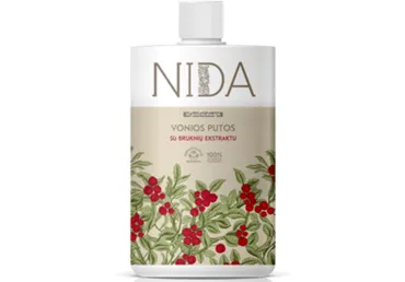 Vonios putos NIDA su bruknių ekstraktu, 750 ml