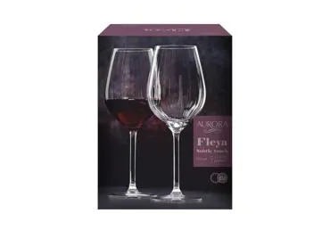 Vyno taurės AURORA FLEYA 500 ml 4 vnt.