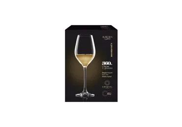 Vyno taurės AURORA Moments 360 ml 4 vnt