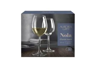 Vyno taurės AURORA NOLA 320 ml 6 vnt.