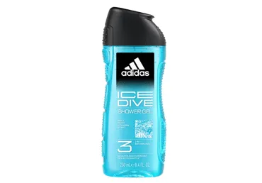 Vyriška dušo želė ADIDAS ICE DIVE, 250 ml
