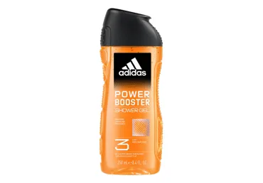 Vyriška dušo želė ADIDAS POWER BOOSTER, 250 ml