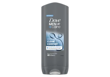 Vyriška dušo želė DOVE CLEAN COMFORT, 400 ml