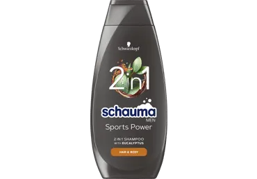 Vyriškas plaukų šampūnas SCHAUMA MEN SPORT, 400 ml