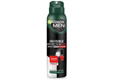 Vyriškas purškiamasis dezodorantas GARNIER MEN INVISIBLE, 150 ml