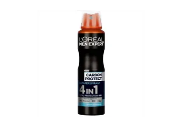 Vyriškas purškiamasis dezodorantas L'OREAL MEN EXPERT CARBON, 150 ml