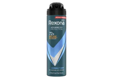 Vyriškas purškiamasis dezodorantas REXONA COBALT DRY, 150 ml