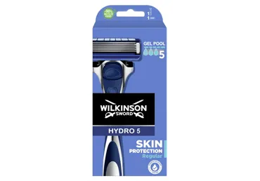 Vyriškas sisteminis skustuvas WILKINSON HYDRO5 SENSITIVE, 1 vnt.