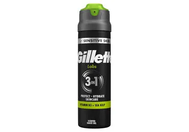 Vyriškas skutimosi gelis GILLETTE LABS SENSITIVE, 198 ml