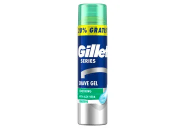 Vyriškas skutimosi gelis GILLETTE SOOTHING, 240 ml