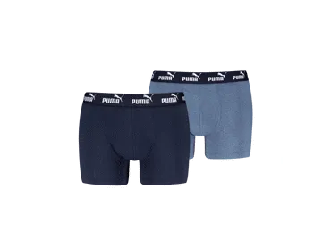 Vyriškos boksikės, PUMA, 2vnt., raudona ir tamsiai mėlyna, M