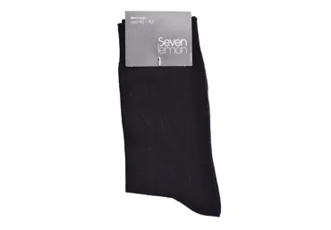 Vyriškos kojinės SEVEN LEMON, dydis 43-45, juodos, 1 pora, 1 vnt.