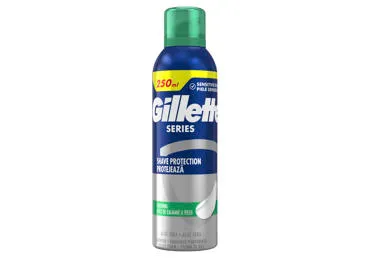 Vyriškos skutimosi putos GILLETTE SERIES SOOTHING, 250 ml