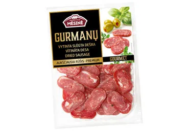 Vytinta dešra GOURMET, pjaustyta, aukščiausia rūšis, 150 g