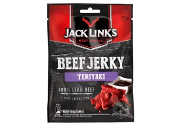 Liellopa gaļas uzkoda Teriyaki JACK LINK'S 25g