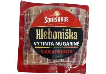 Vytinta KLEBONIŠKA kiaulienos nugarinė, a. r., 1 kg