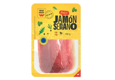 Vytintas ispaniškas kumpis SERRANO WELL DONE, pj., nerūš., 100 g