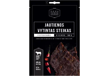 Vytintas jautienos pipirinis DORA, a. r., 100 g