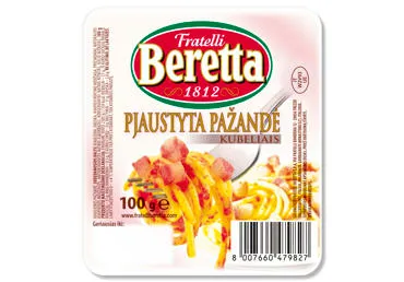 Vytinti BERETTA pažandės kubeliai GUANCIALE, nerūš., 100 g