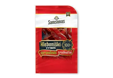 Vytinti KLEBONIŠKI sprandinės traškučiai, a. r., 100 g
