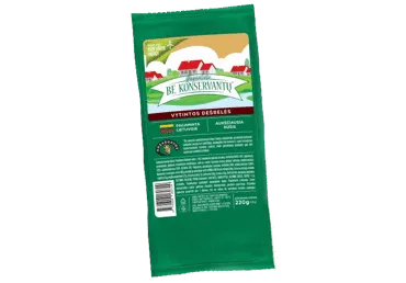 Vytintos dešrelės BE KONSERVANTŲ, a. r., 220 g