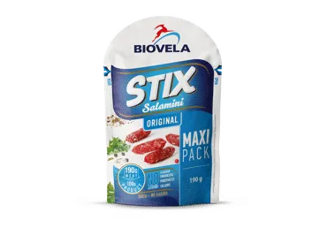 Vytintos dešrelės STIX SALAMINI ORIGINAL, a. r., 190 g