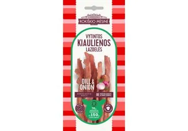 Vytintos kiaulienos lazdelės DILL&ONION, a. r., 70 g