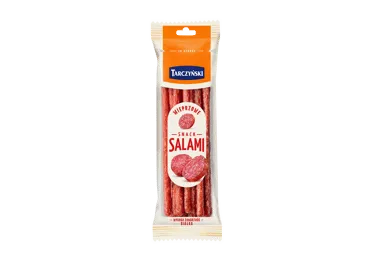 NAUJA! Vytintos kiaulienos lazdelės TARCZYNSKI SALAMI, II r., 80 g