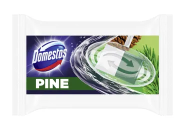 WC valiklio-gaiviklio papildymas DOMESTOS PINE, 35 g