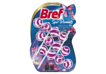 WC valiklis-gaiviklis BREF SPA MOMENTS HARMONY, 150 g