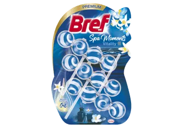WC valiklis-gaiviklis BREF SPA MOMENTS VITALITY, 150 g