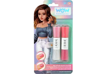 WOW GENERATION nagų lakai, spalvotas ir blizgus