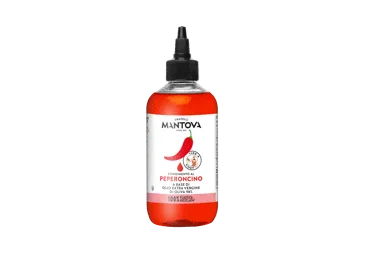 Ypač grynas alyvuogių aliejus MANTOVA SQUEEZE, aitriųjų paprikų skonio, 250 ml