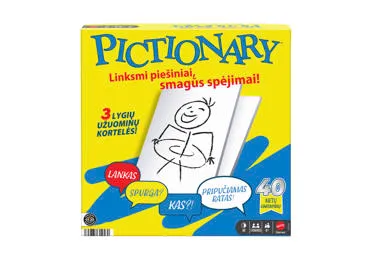 Žaidimas PICTIONARY (lietuvių kalba)