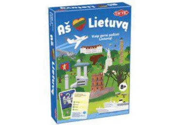 Žaidimas TACTIC AŠ MYLIU LIETUVĄ, 1 vnt.