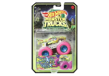 Žaislinis džipas HOT WHEELS, šviečiantis tamsoje, 1 vnt.