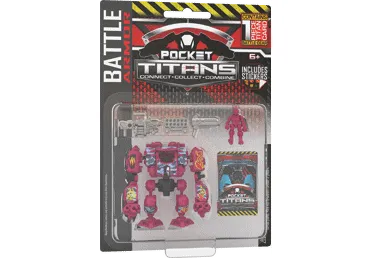 Žaislinis robotas Pocket Titans