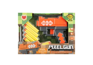Žaislinis šautuvas su minkštomis kulkomis PIXELGUN