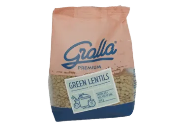 Žalieji lęšiai GRALLA, 400 g
