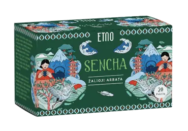 Žalioji arbata ETNO SENCHA, 40 g