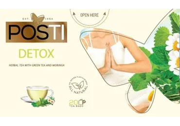 Žalioji arbata POSTI PREMIUM DETOX, 30 g