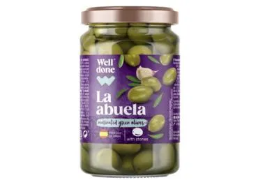 Žaliosios alyvuogės LA ABUELA WELL DONE, 340 g