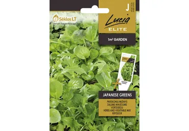 Sēklas: Zaļumu Mix JAPANESE GREENS gab.