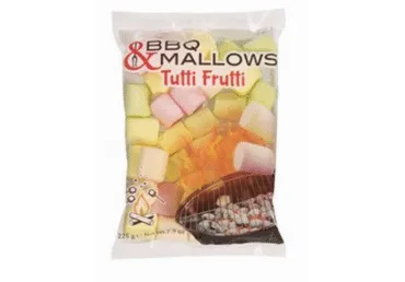Zefyrai BBQ & MALLOWS TUTTI FRUTTI, 225 g