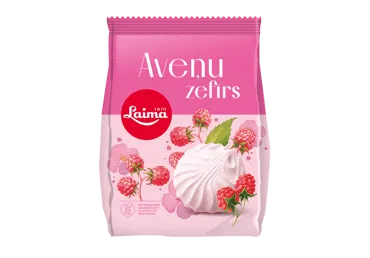 Zefyrai LAIMA, aviečių skonio, 200 g
