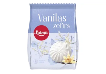 Zefyrai LAIMA, vanilės skonio, 200 g