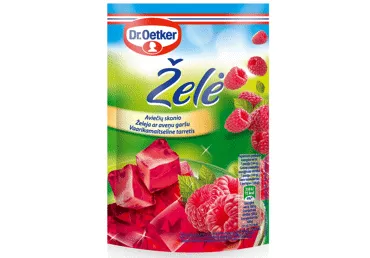 Želė DR. OETKER, aviečių skonio, 72 g