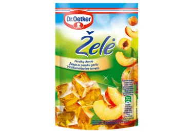 Želė DR. OETKER, persikų skonio, 72 g