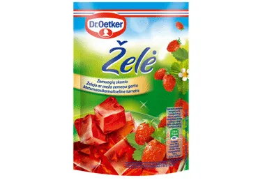 Želė DR.OETKER, žemuogių skonio, 72 g