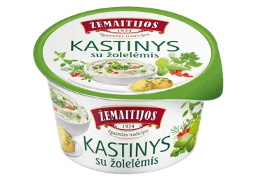 ŽEMAITIJOS kastinys su žolelėmis, 43 % rieb., 200 g